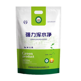 鱼塘水立清絮凝沉淀剂快速澄清水浑黄泥水池塘虾蟹塘净水澄清剂
