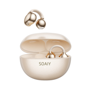 索爱GK55耳夹式蓝牙耳机无线重低音2025新款不入耳开放气传导运动