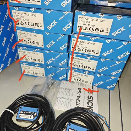 WS/WE100-2P1439全新原装对射开关6052366