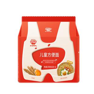 秋田满满儿童方便面非油炸秋天满满面条官方旗舰店送婴儿宝宝辅食