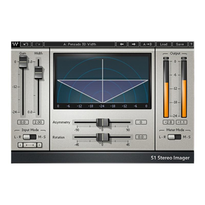 WAVES16 S1 Stereo Imager立体声混音修音调音音乐制作插件