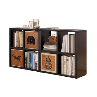 家用钢制书架幼儿园铁艺书柜卡莱克格子柜自由组合靠墙落地置物架