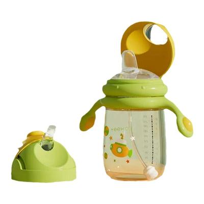 英氏儿童保温杯吸管水杯子