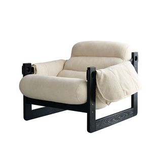 休闲风沙发椅泽西岛中古阳台懒人椅单人实木躺椅客厅家用可睡可躺