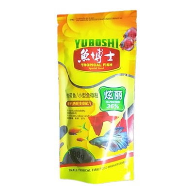 鱼博士增彩艳丽鱼食热带鱼粮饲料
