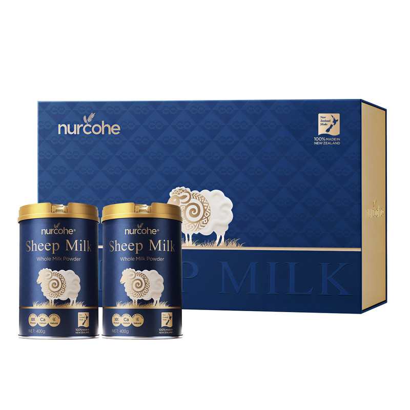 【中秋礼盒】nurcohe纽高赫新西兰进口纯羊奶粉送长辈营养品礼物