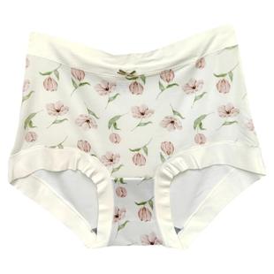 彩田花仙子内裤女高腰22098特高腰22099冰丝印花莫代尔拼接包臀新
