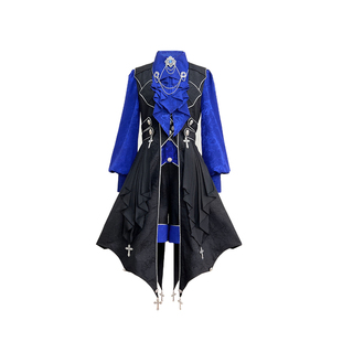 骑士守则原创漫展洛丽塔女Lolita马甲衬衣短裤日常甜美套装7170