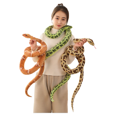 乐哼哈奇仿真布艺玩具蛇
