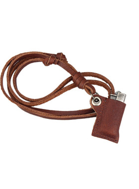 一个打不着火的打火机配饰项链