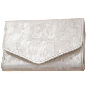 便携首饰收纳包旅行随身高档饰品袋手饰包项链耳饰珠宝首饰盒丝绒