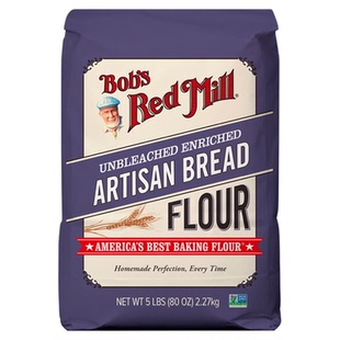 【临期26.4月到期】鲍勃红磨坊美国高筋面粉吐司专用粉家用面包粉