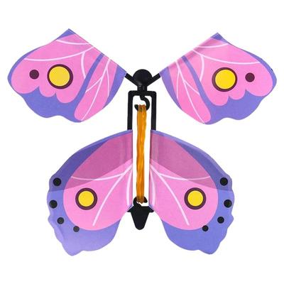 竹蜻蜓会飞的蝴蝶儿童户外玩具
