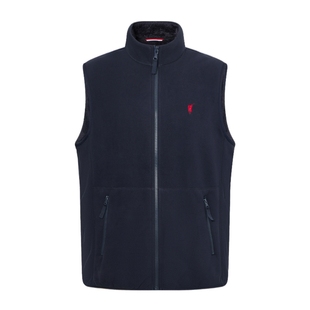 POLOWALK男士摇粒绒秋冬新款立领休闲商务短款马甲户外男装