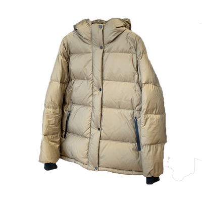 90白鹅绒保暖显瘦短款羽绒服