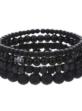 Vintage古着原创叠戴串珠手链