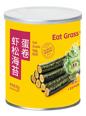 鳕鱼松肉松海苔卷虾松零食芝士