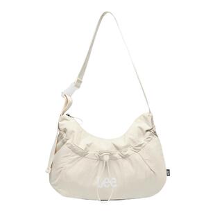 Lee官方大容量泡芙包时尚百搭斜挎包女生轻便休闲背包通勤单肩包