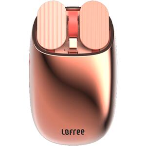 LOFREE玫瑰金无线鼠标蓝牙