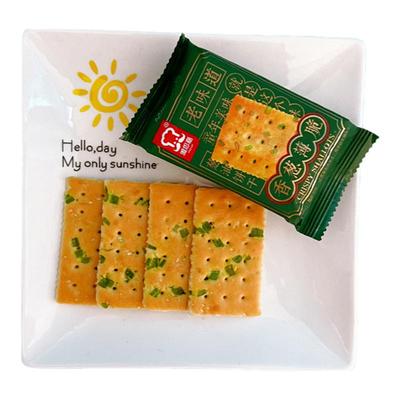 雅思嘉香葱薄脆苏打饼干小圆饼