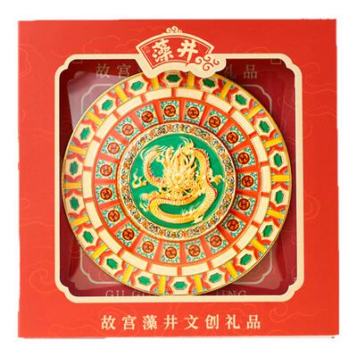 北京故宫博物馆藻井金属冰箱贴双层可旋转文创礼物伴手礼纪念品