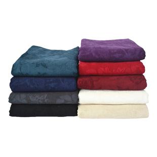 中国民族风棉麻提花布料酒红亚麻布复古服装面料碎花麻布旗袍衣服