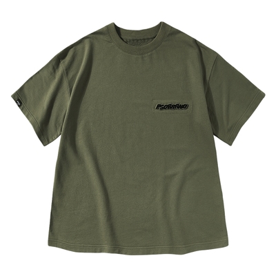 psobrand线下限定立体短袖潮