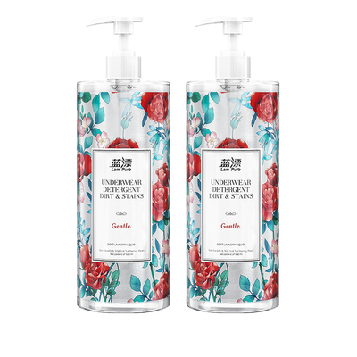 蓝漂内衣洗衣液草本抑菌蛋白酶去血渍留香女士专用除菌内裤清洗液
