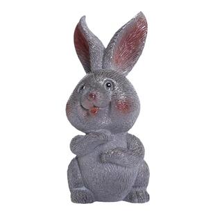 变色茶宠可爱兔子创意家居多款树脂摆件茶盘茶桌卡通茶玩茶道配件