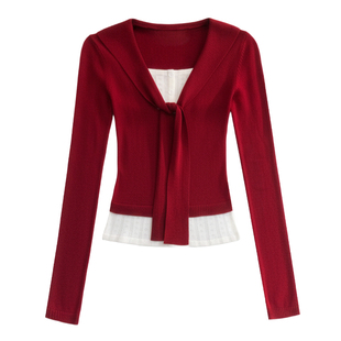 fragileheart易碎商店·丝绒梦境 新款针织衫上衣冬季百搭T恤