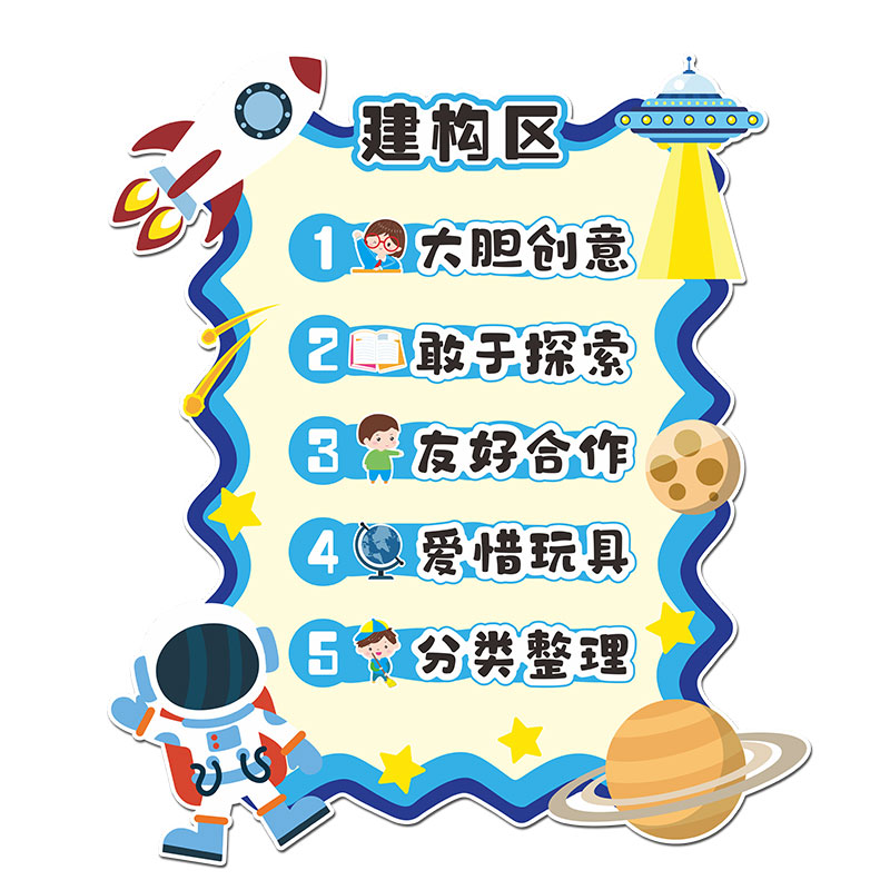 幼儿园雪弗板3d立体文化墙贴