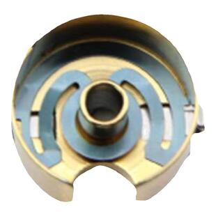 进口镀钛金色梭壳电脑平车梭芯套带弹片绣花机工业缝纫机梭心配件