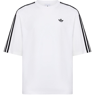 adidas阿迪达斯三叶草男子运动休闲短袖T恤KG6332