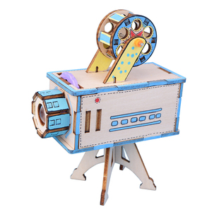 科技制作小发明DIY放映机儿童手工作品学生光学物理科学实验玩具