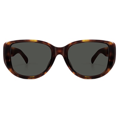 宽边镜腿猫眼墨镜女高级感新款太阳镜大框显脸小的防紫外线眼镜女