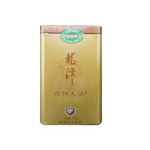 绿茶百年龙潭信阳毛尖雨前一级礼100g罐装毛尖茶