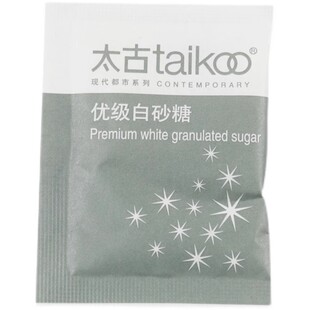 太古taikoo白糖包纯正白砂糖5g*100小包细砂糖冲饮奶茶咖啡调糖