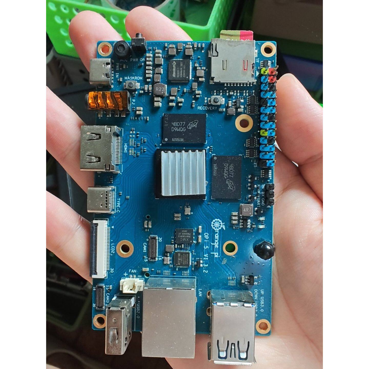 可维修议价  香橙派58G开发板RK3588S八核8G内存带32GTF卡和AX200图片