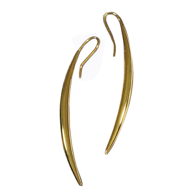 设计感线条长款耳环极简冷淡风女