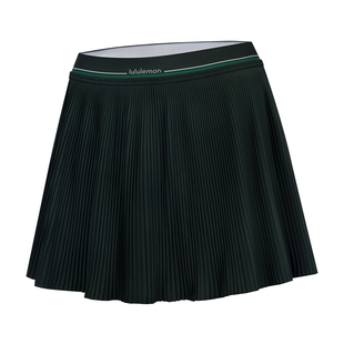 Logo-Waist 女士腰部徽标微褶网球裙丨lululemon丨LW8ARCT