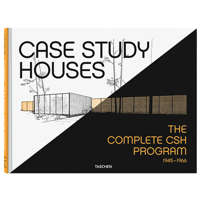 【现货】TASCHEN 房屋案例研究：完整CSH计划建筑档案1945-1966（大开本） Case Study Houses 英文原版房子住宅设计进口图书