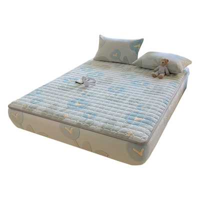 A类牛奶雪花绒加厚床笠蓄热保暖