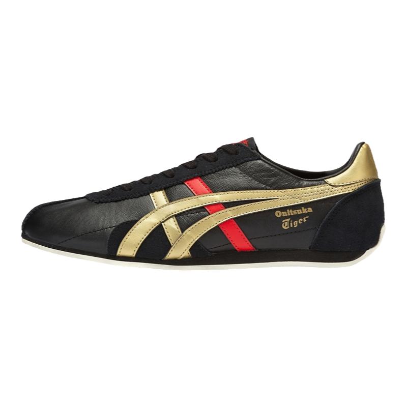 Onitsuka Tiger鬼塚虎RUNSPARK男女款经典黑色复古运动时尚休闲鞋