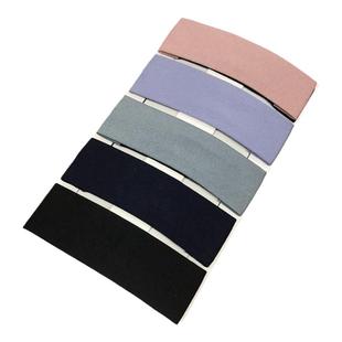 黑色布艺发夹不伤发头发夹子发饰品bb夹头饰刘海夹后脑勺碎发卡子