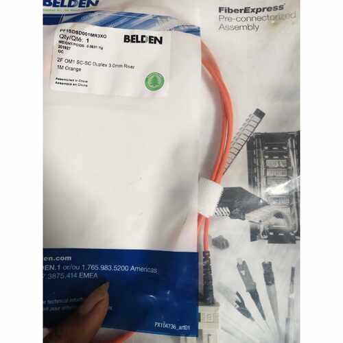 询价百通BELDEN光纤跳线PF1SDSD001MR3XO