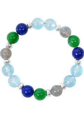 山川心语本命年招财水晶手链