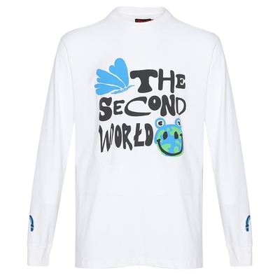 2727嘻哈休闲标语长袖