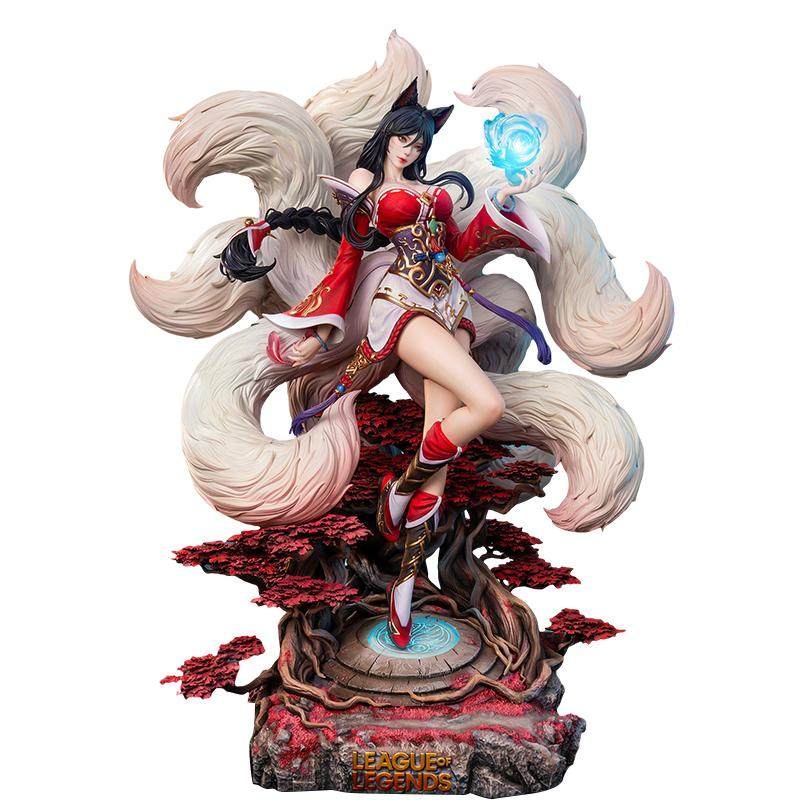 【补款】英雄联盟集美殿堂联名款九尾妖狐阿狸1/6雕塑游戏手办