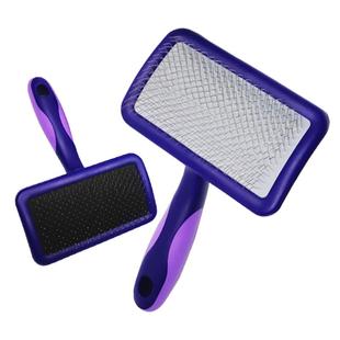 【自营】船记针梳子梳不疼黑魔女双紫星宠物猫狗专用开结拉毛台湾