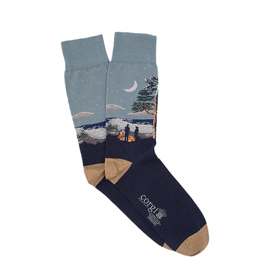 corgi柯基进口精梳棉男士袜子